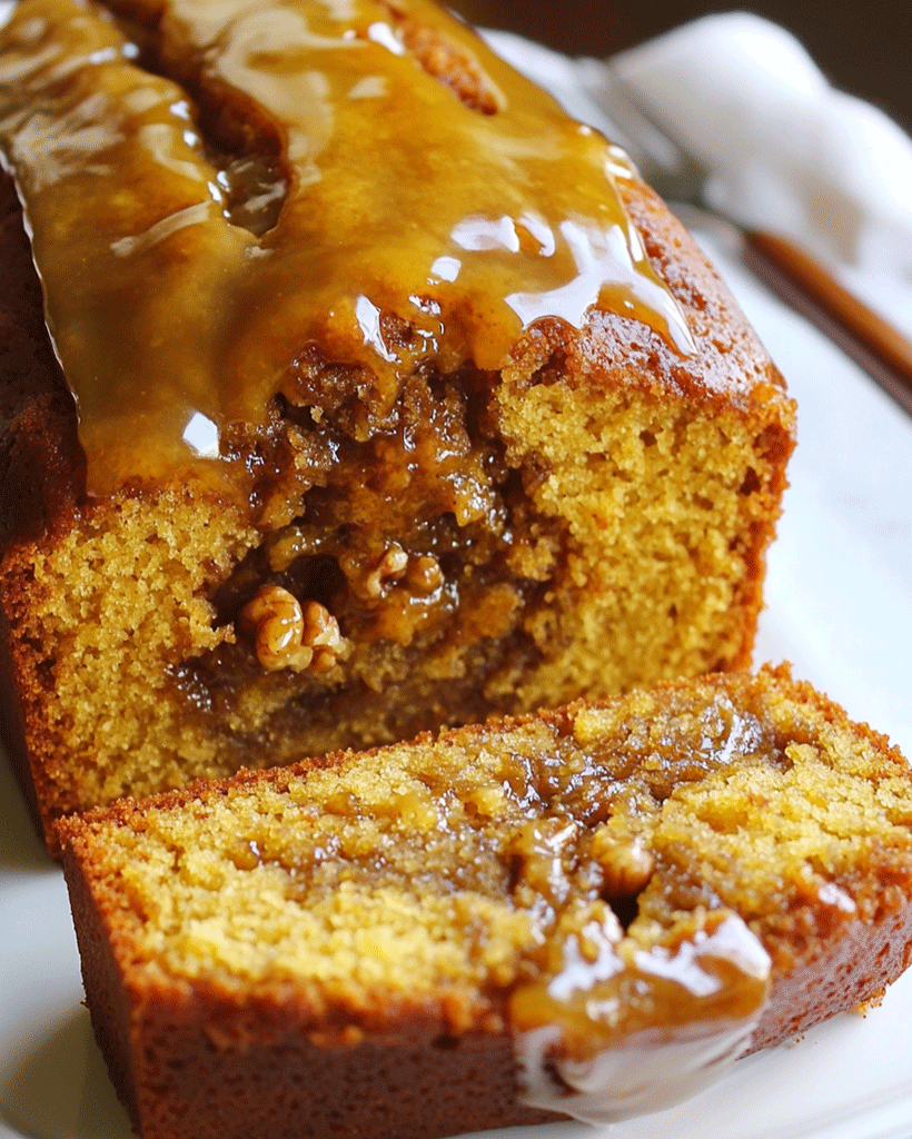 Pumpkin Pecan Honey Bun Cake Recipe - Moist & Easy Dessert