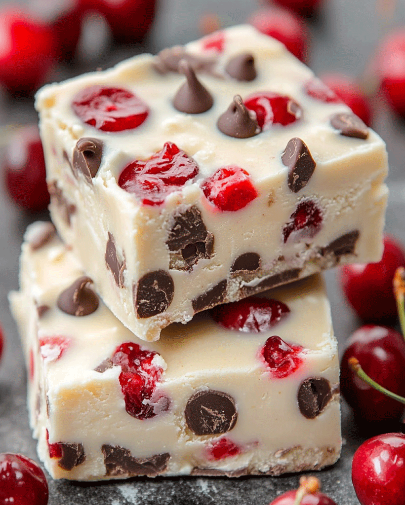 Cherry Garcia Fudge Recipe - Decadent Chocolate Dessert