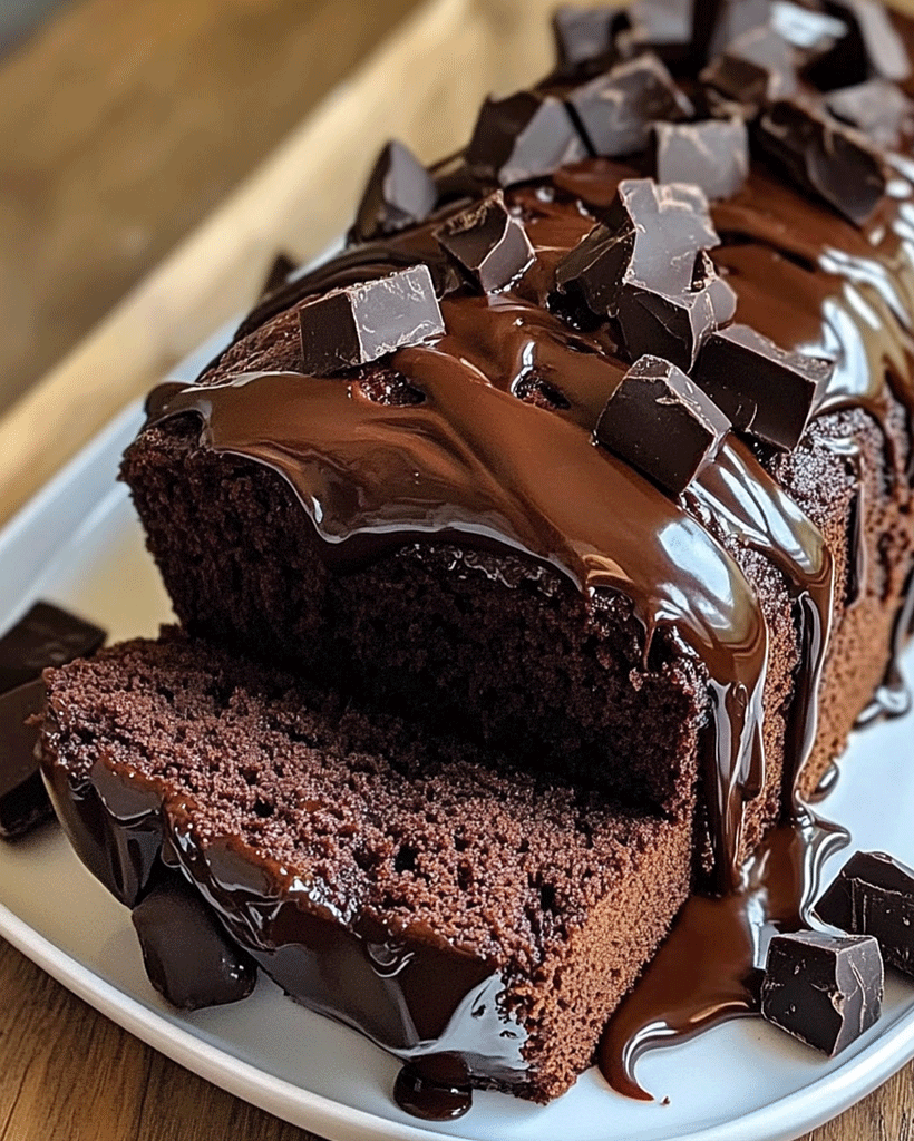 Hot Fudge Brownie Bread - Decadent Dessert Recipe