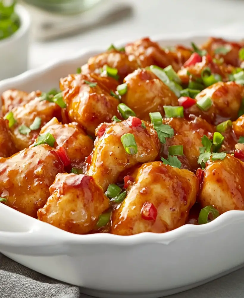 Baked Sweet and Sour Chicken Delight