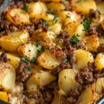 Hamburger and Potato Casserole: Quick Easy Dinner