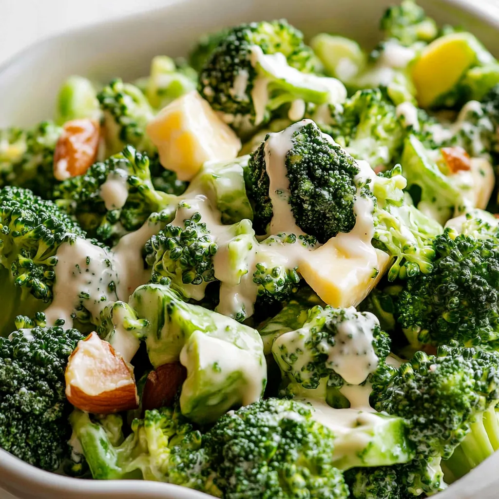 Easy Keto Broccoli Salad Recipe