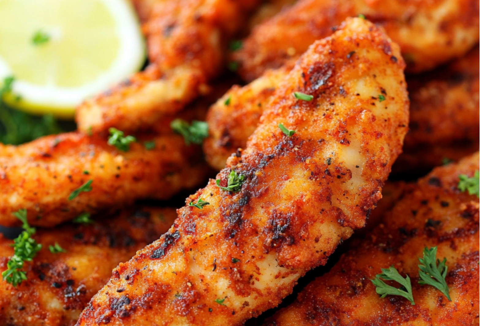 Air Fryer Chicken Tenders - No Breading