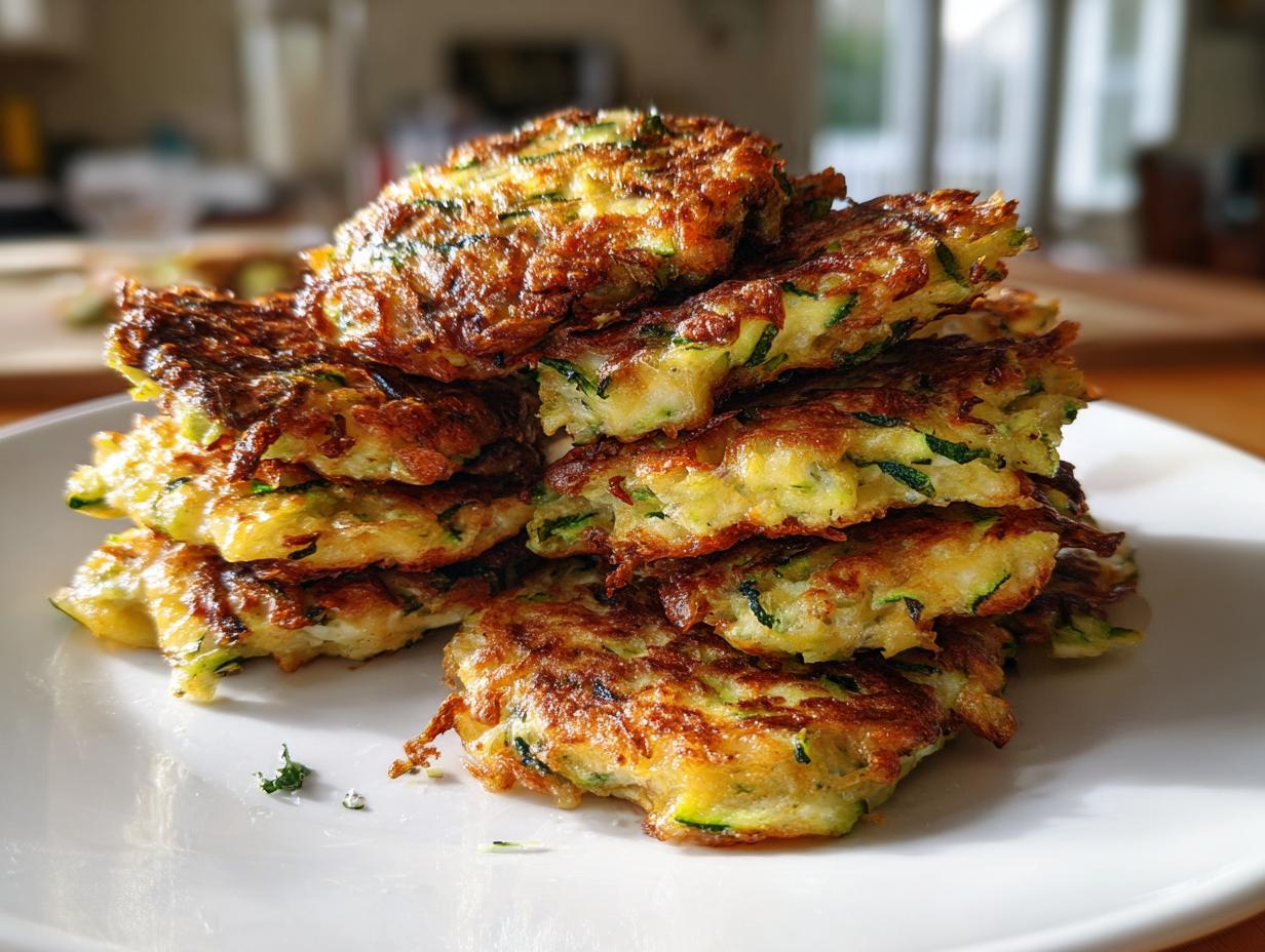 Crispy and Easy Zucchini Fritters