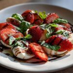 Balsamic Strawberry Caprese
