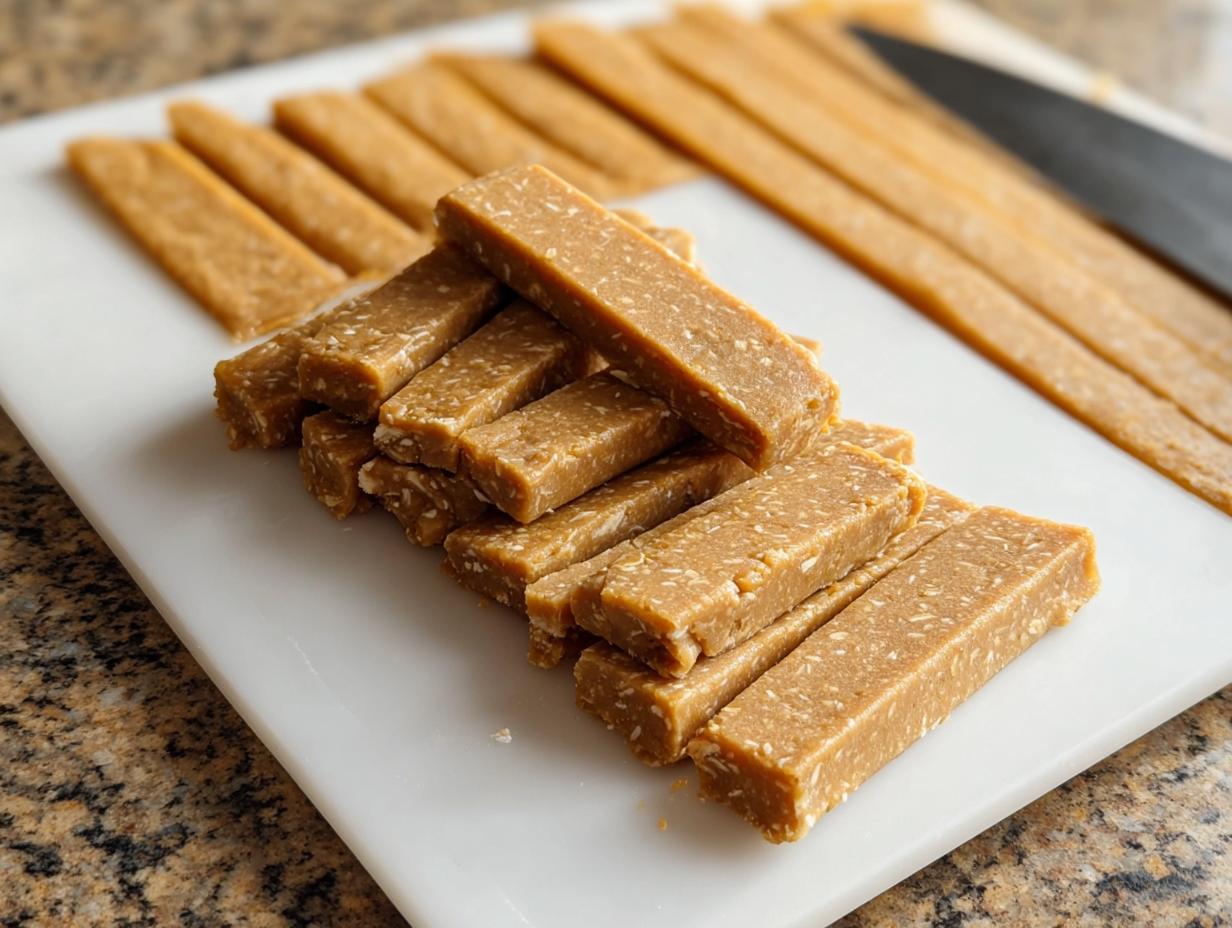 2 Ingredient Banana Peanut Butter Dog Chew - Banana Peanut Butter Chew - additional detail