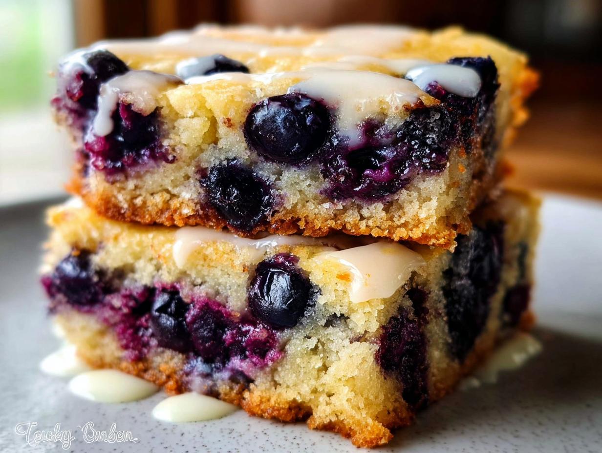 Blueberry Blondies: 10 Min Prep Delight 4 Blueberry Blondies: 10 Min Prep Delight - Fresh blueberries ready to be added to blondie batter
