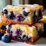 Blueberry Blondies