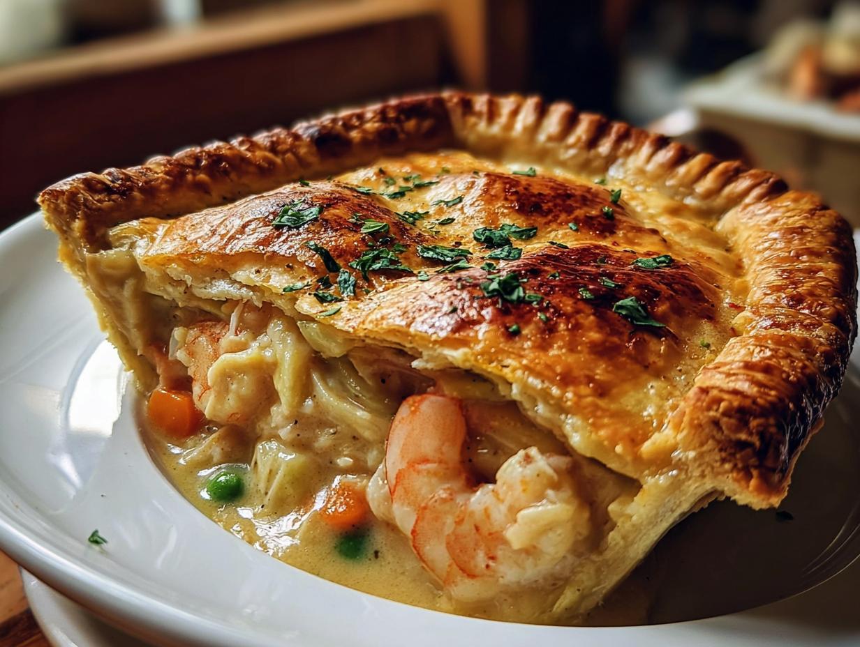 Cajun Seafood Pot Pie
