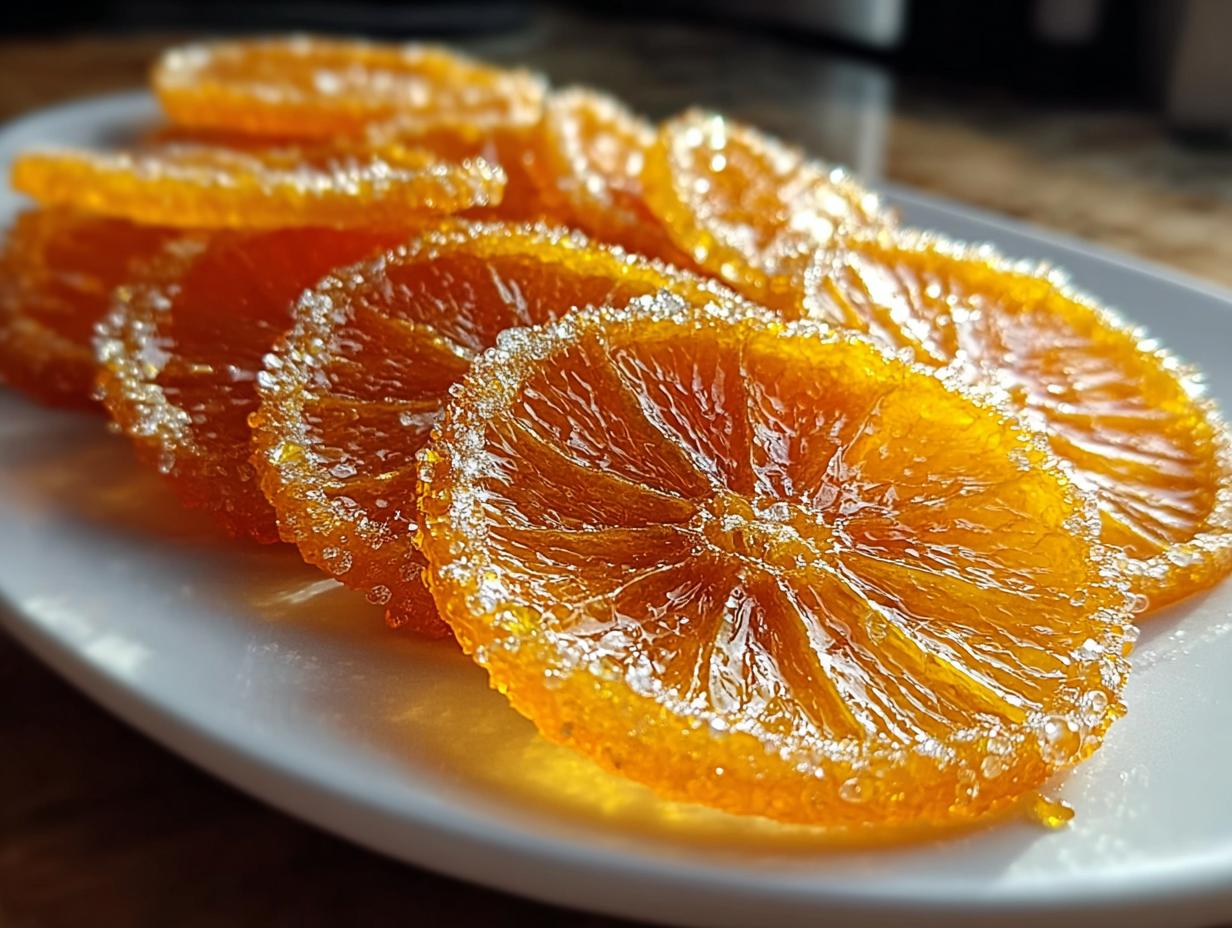 Candied Orange Slices Recipe: 4 Simple Steps - Candied Orange Slices - additional detail