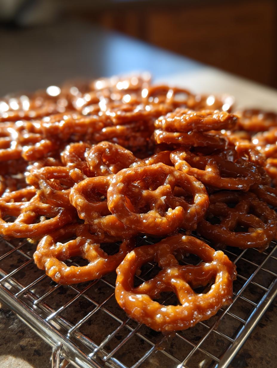 Caramel Pretzels - detail 2