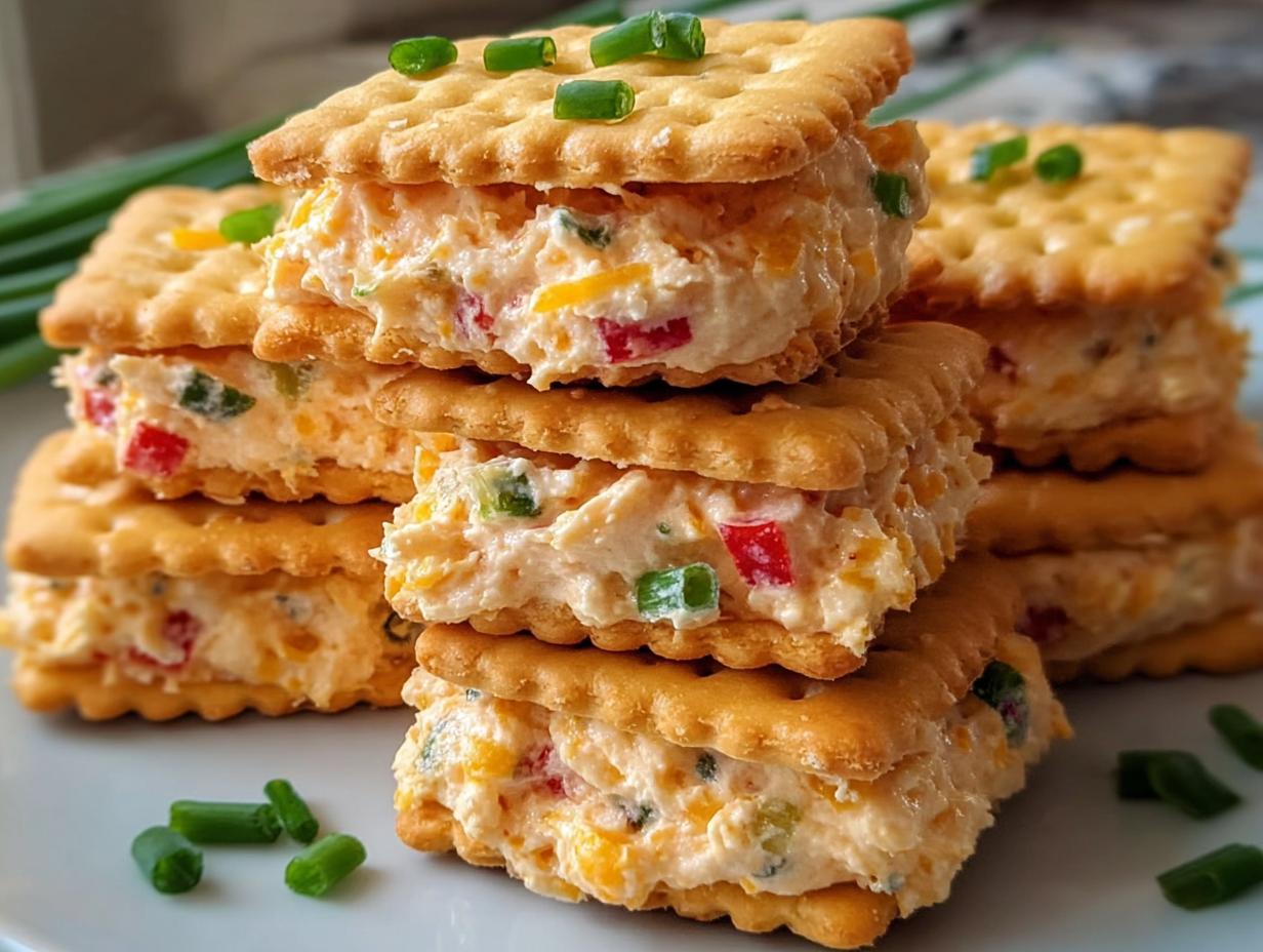 Cheesy Ritz Crackers Party