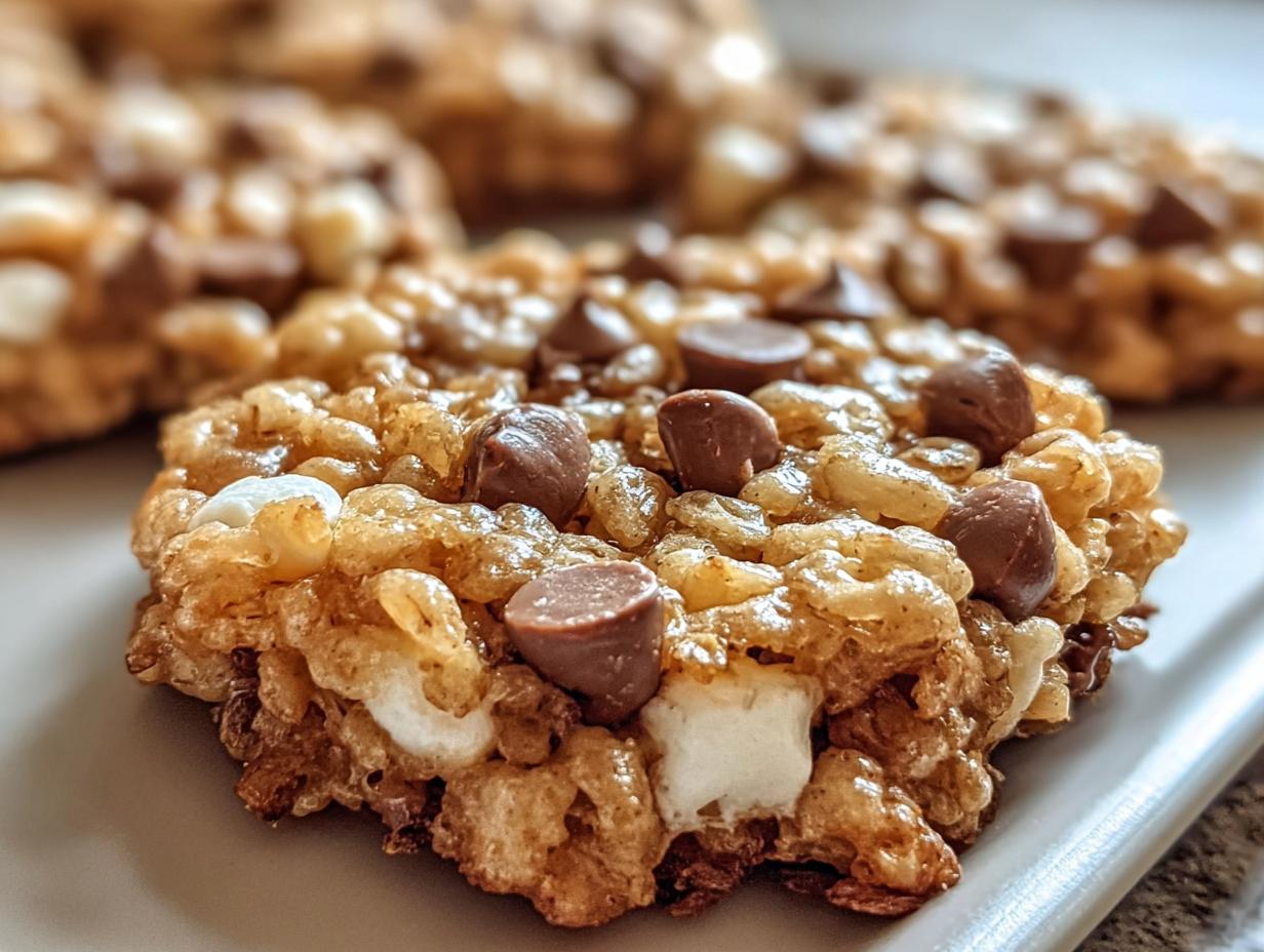 Chip Rice Krispie Cookies - detail 2