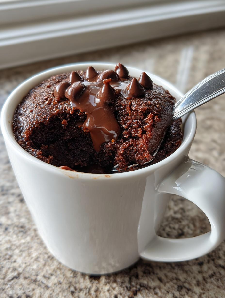 Chocolate Mug Cake: 1-Minute Indulgence for Intense Cravings 4 Chocolate Mug Cake - detail 2