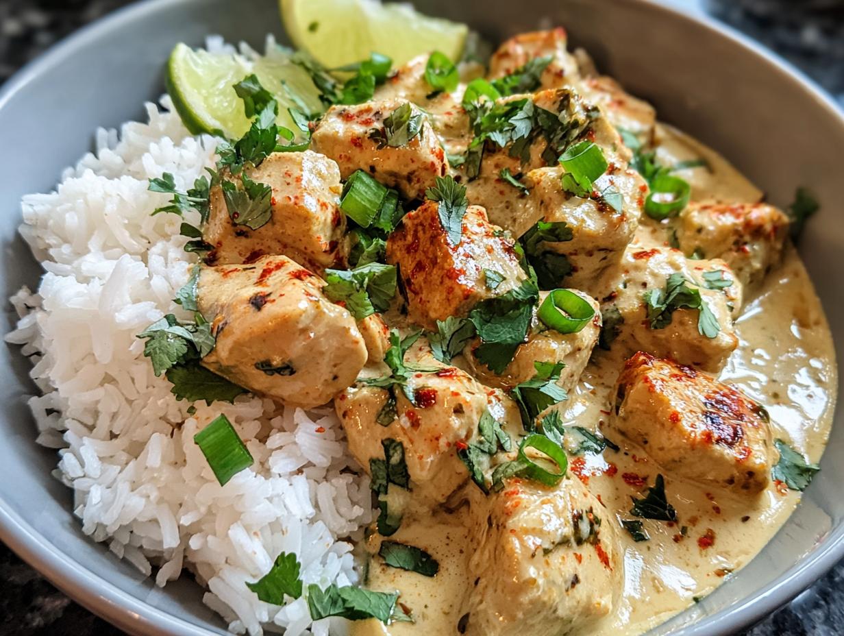 Coconut Chicken Rice Bowl - detail 2