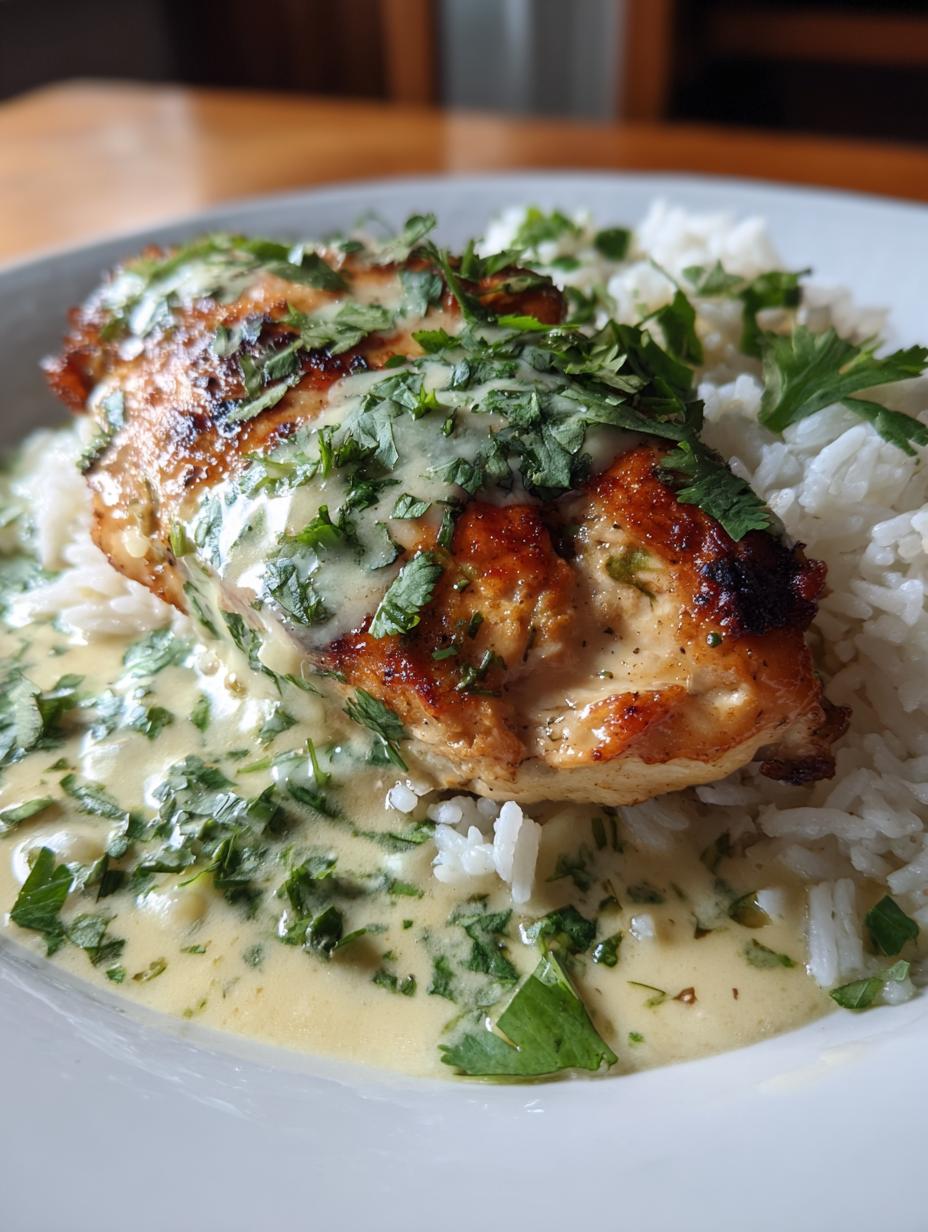 Coconut Lime Chicken - detail 1