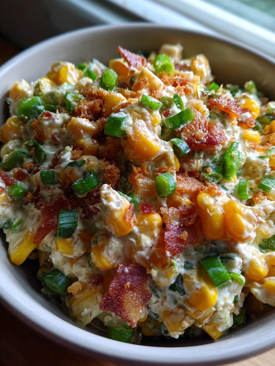 Irresistible corn salad vibrant creamy summer picnic bowl