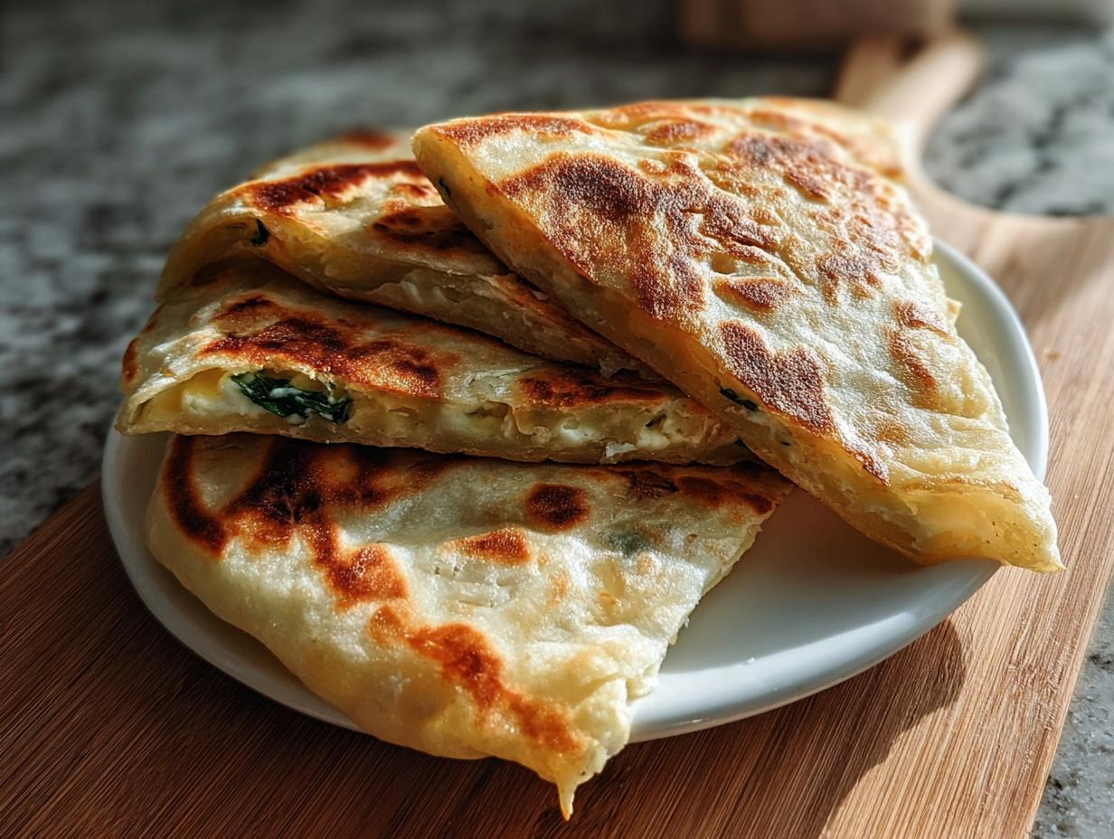 Crispy Flaky Gozleme Turkish