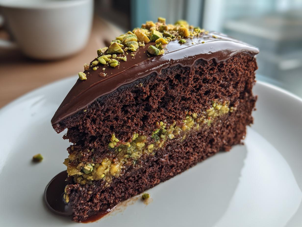 Dubai Chocolate Cake