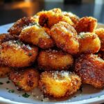 Fried Mushrooms Crispy Appetizer