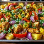 Hawaiian Chicken Sheet Pan