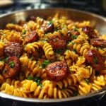 Honey BBQ Sausage Pasta