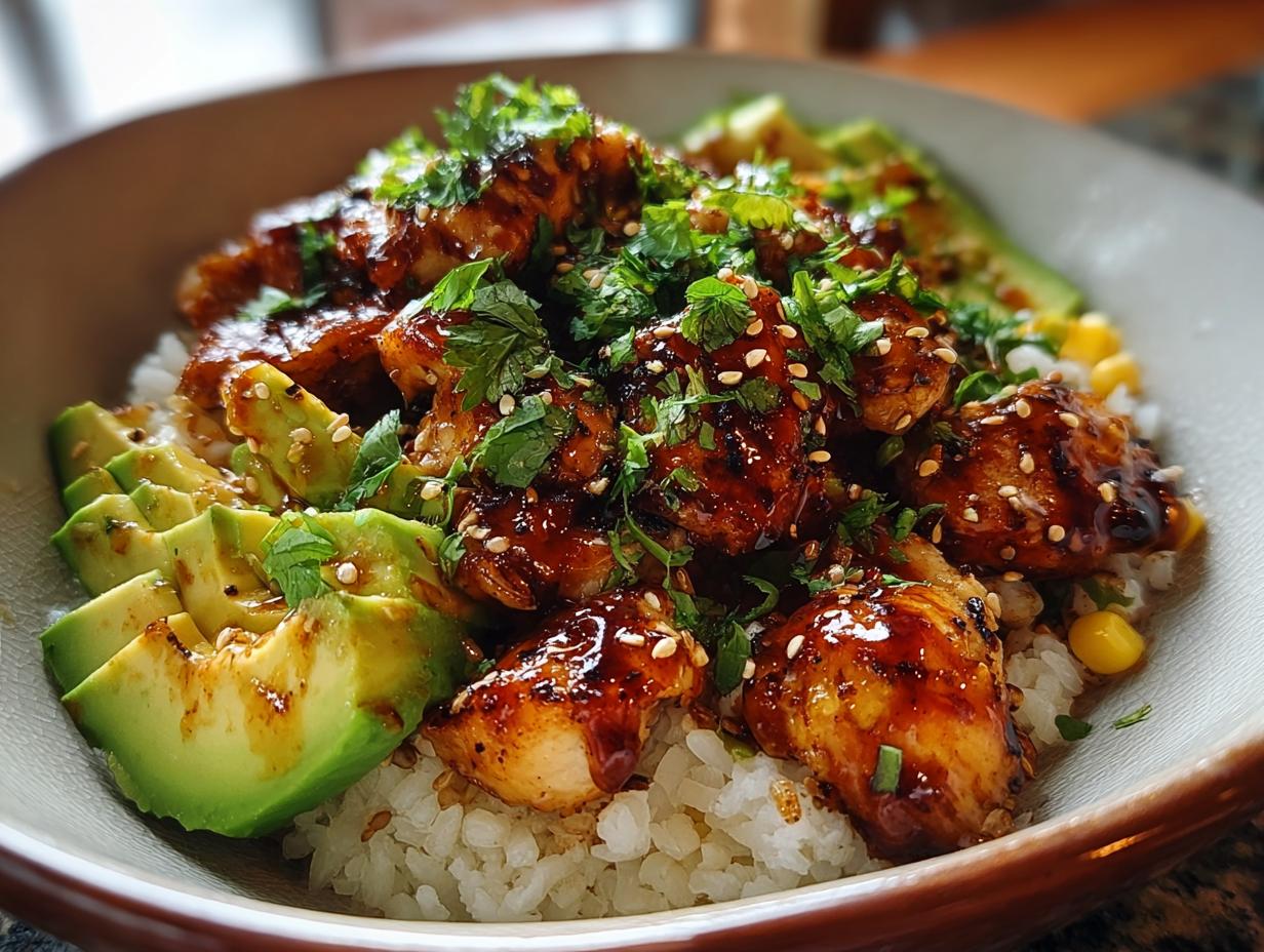 Honey Chipotle Chicken Rice