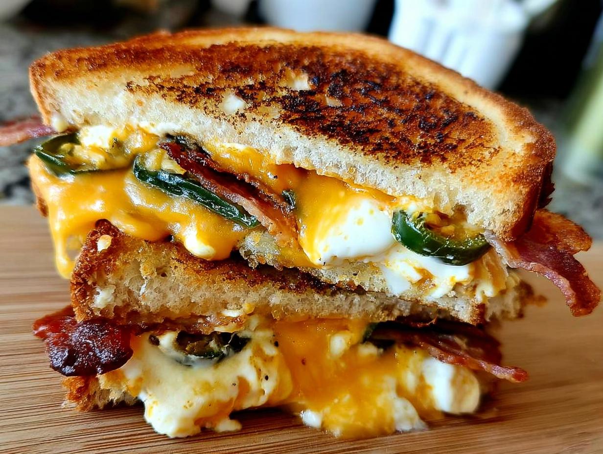 Spicy Jalapeno Popper Sandwich: 15-Min Magic 4 Jalapeno Popper Sandwich - detail 1