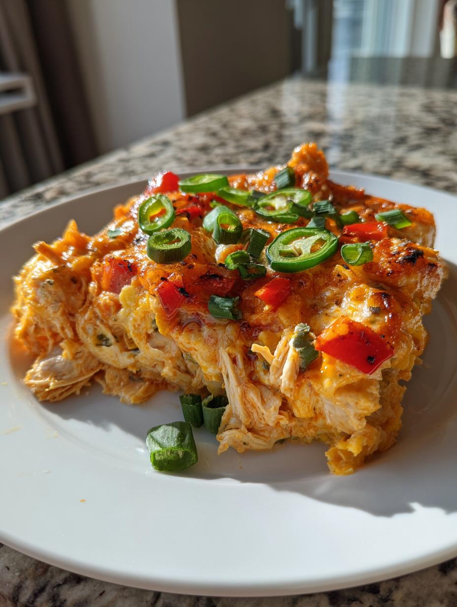 Jalapeño Buffalo Chicken Casserole - detail 2