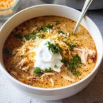 Keto White Chicken Chili