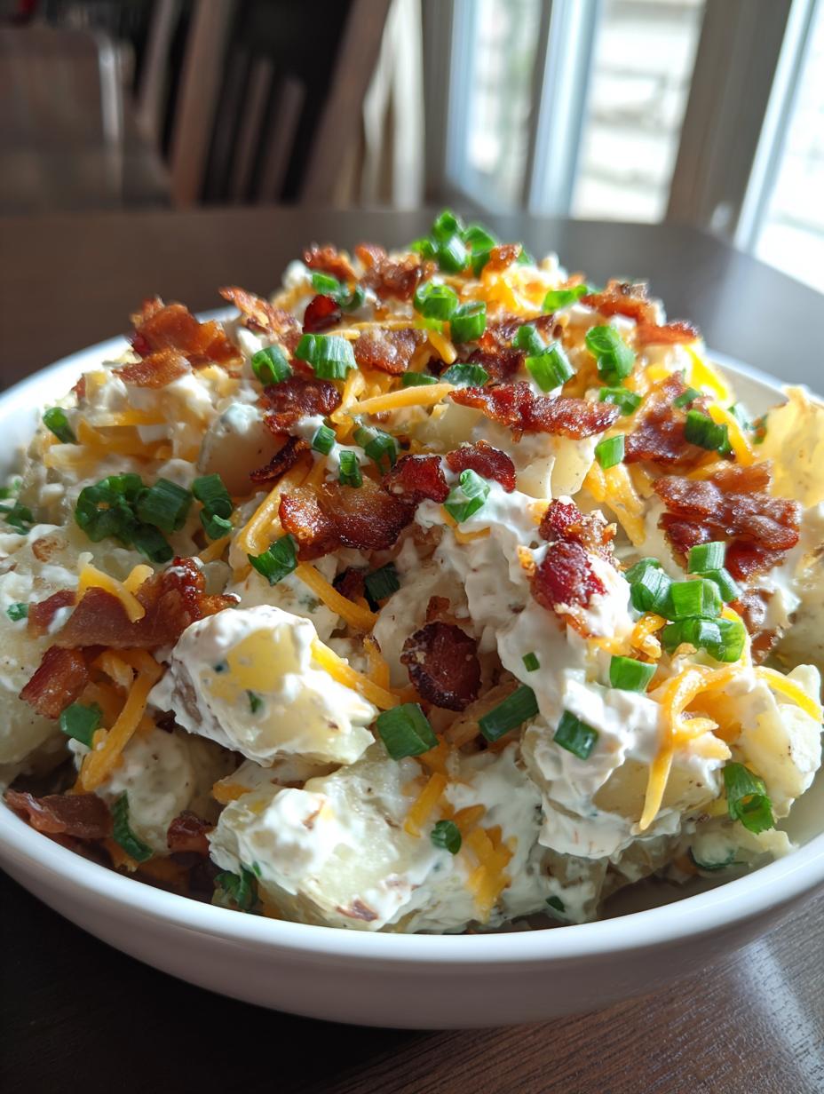 Loaded Baked Potato Salad - detail 1
