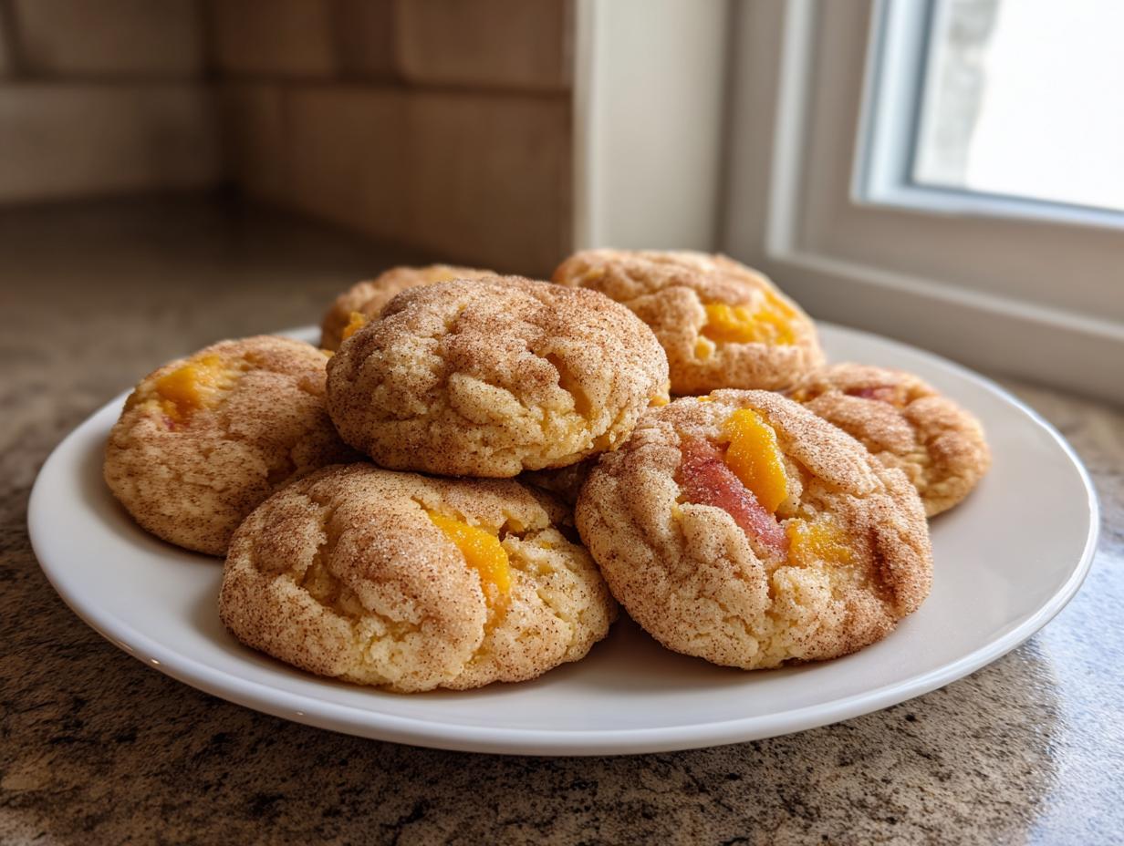 Peach Snickerdoodles