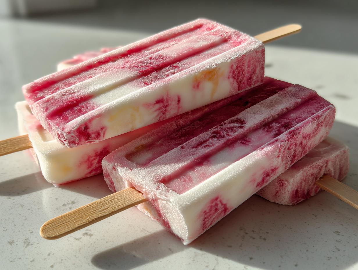 Rhubarb Coconut Popsicles: 2 Easy Refreshing Bites 5 Rhubarb Coconut Popsicles Refreshing - detail 1
