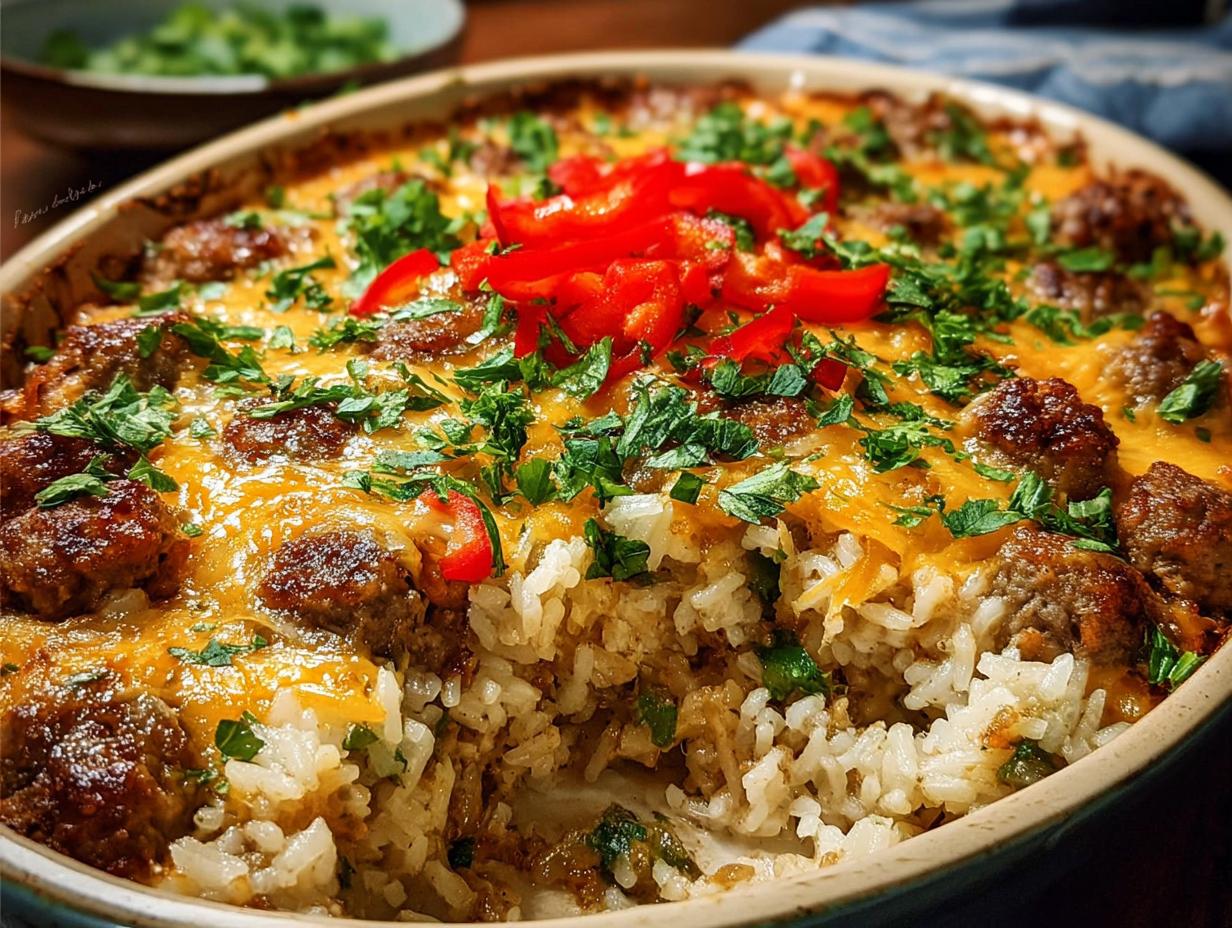 Sausage Rice Casserole