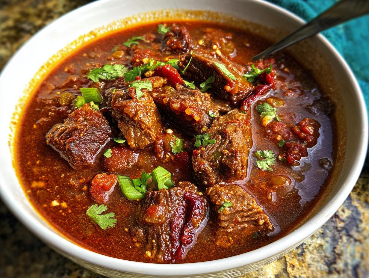 Short Rib and Chorizo Chili