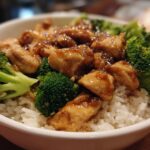 Sticky Chicken Rice Bowls