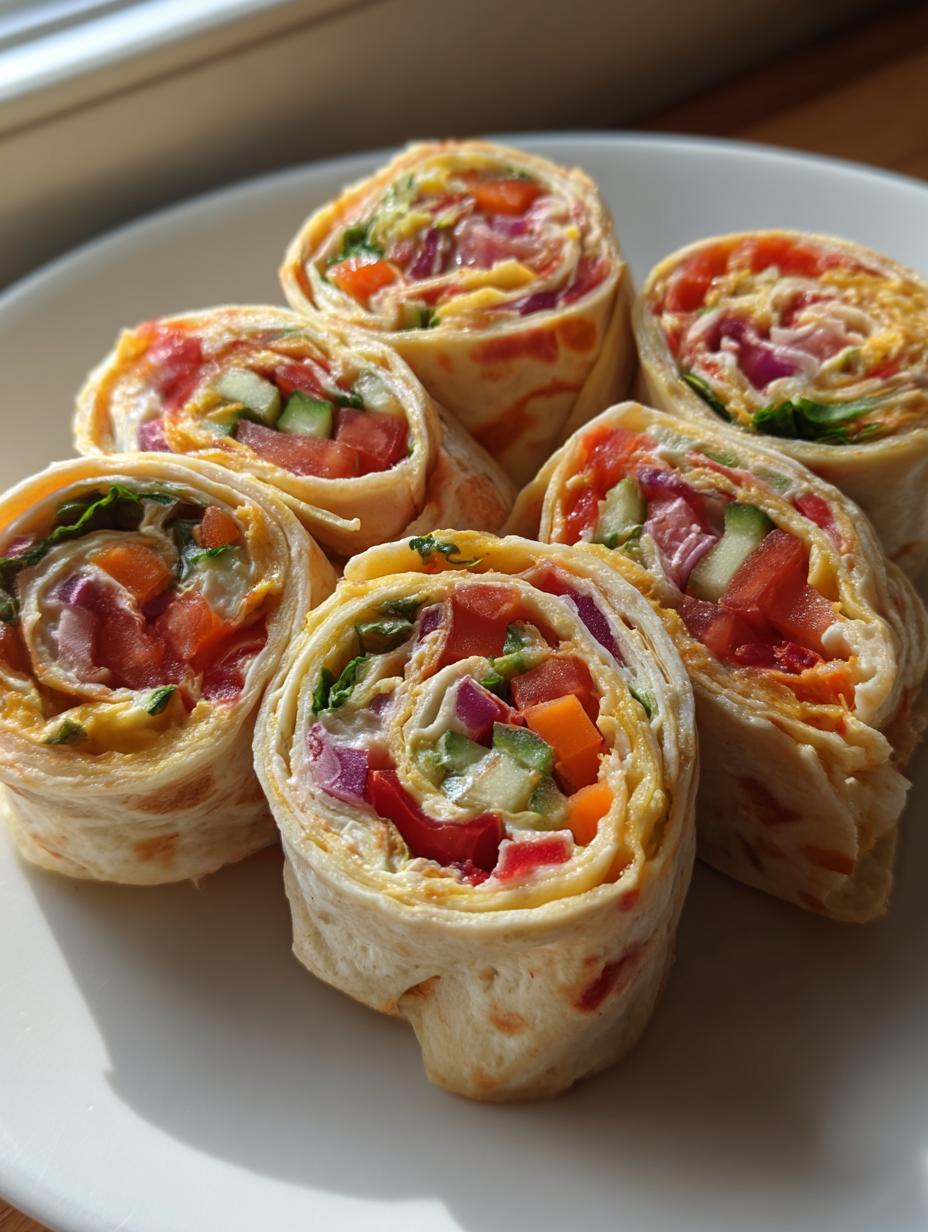 Vegetable Tortilla Roll Ups: 15-Minute Irresistible Veggie Bites 5 Vegetable Tortilla Roll Ups - detail 2
