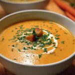 Velvety Carrot Potato Soup
