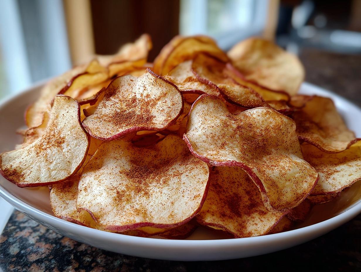 Air Fryer Apple Chips