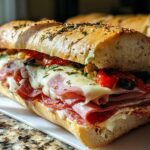 Baked Italian Grinder Sandwiches
