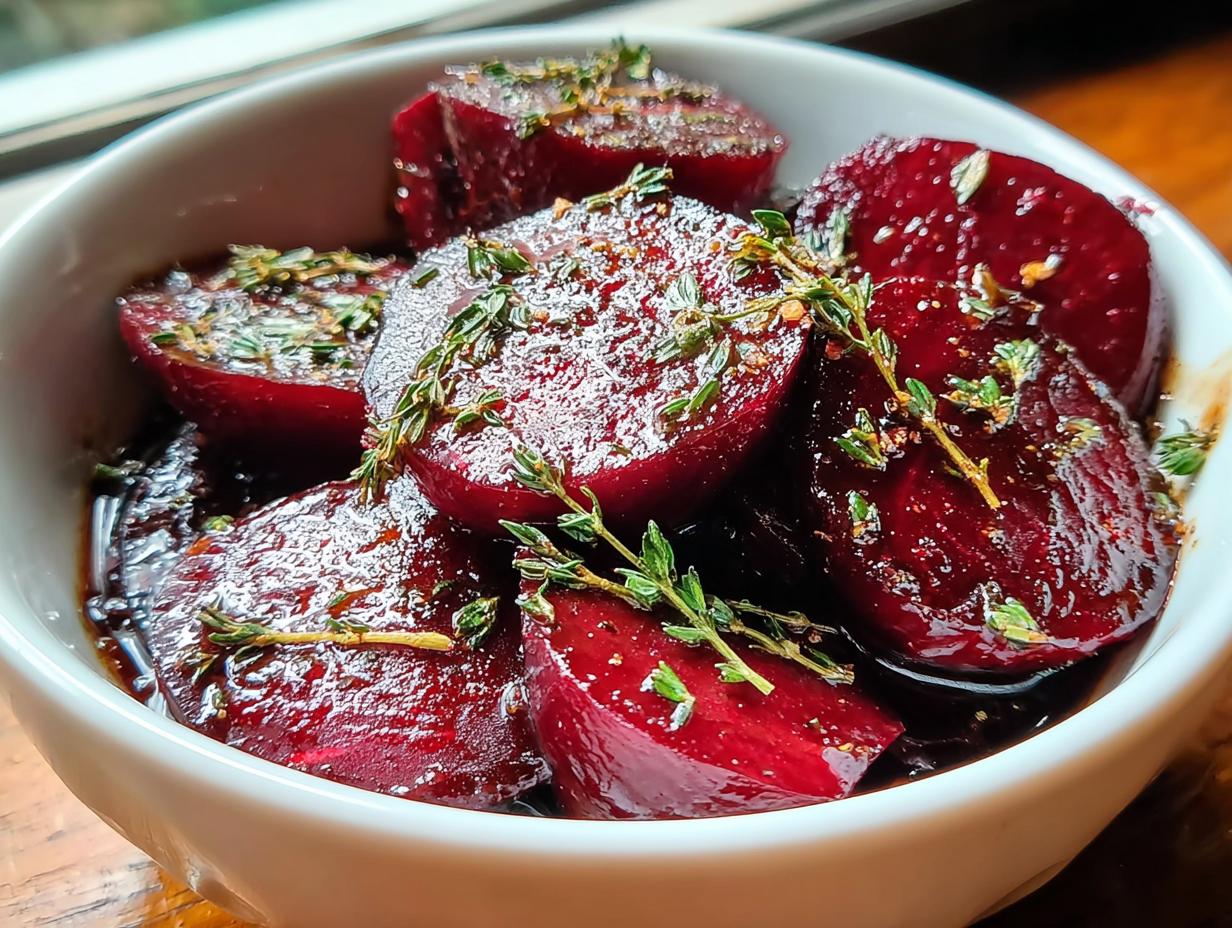 Balsamic Marinated Beets - Balsamic Marinated Beets - additional detail