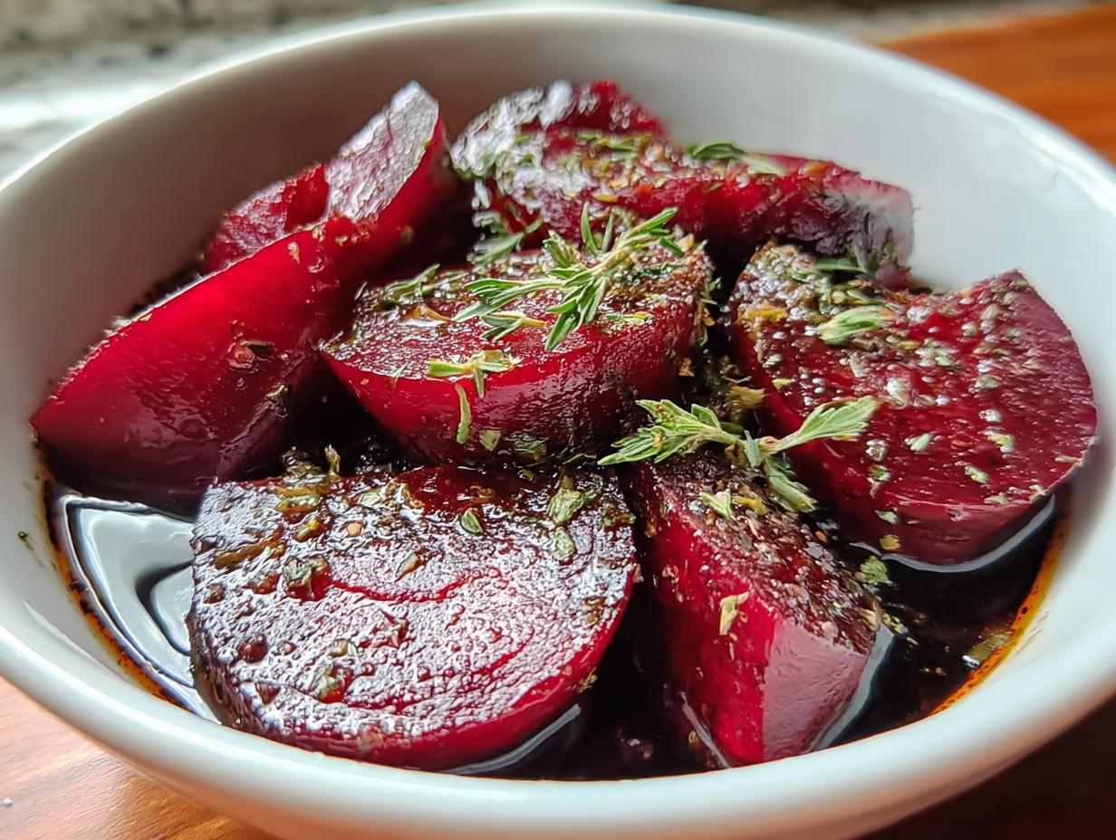 Balsamic Marinated Beets - Balsamic Marinated Beets - additional detail