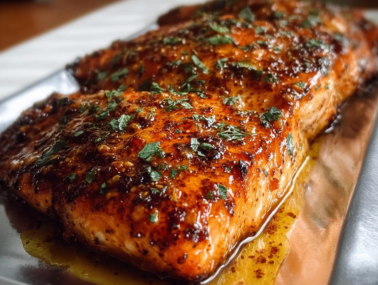 Cajun Honey Butter Salmon