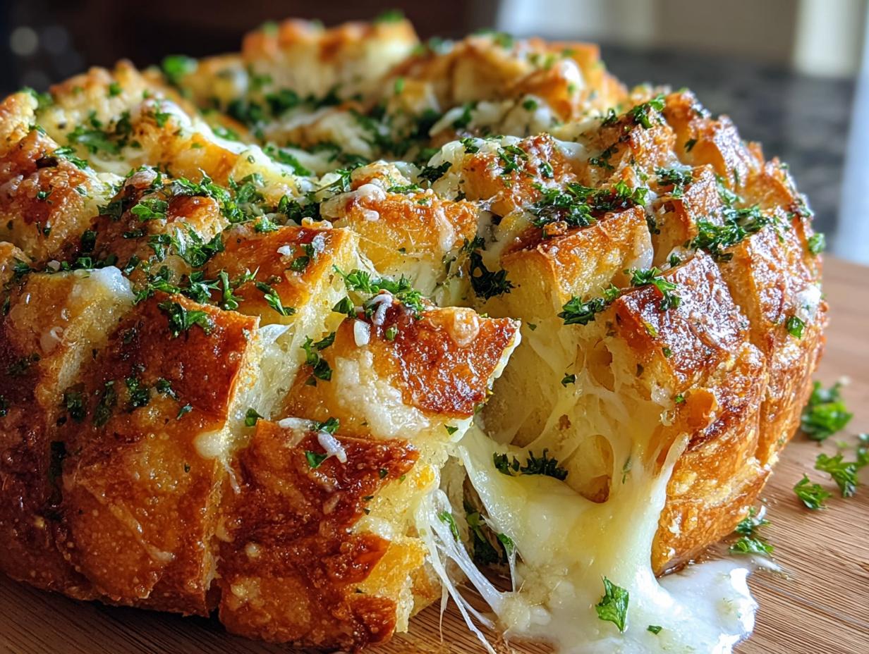 Cheesy Garlic Pull Apart