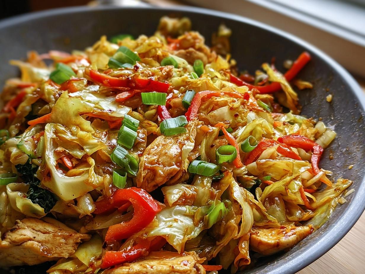 Quick Chicken Cabbage Stir Fry: 1 Flavor Secret - Chicken Cabbage Stir Fry - main visual representation