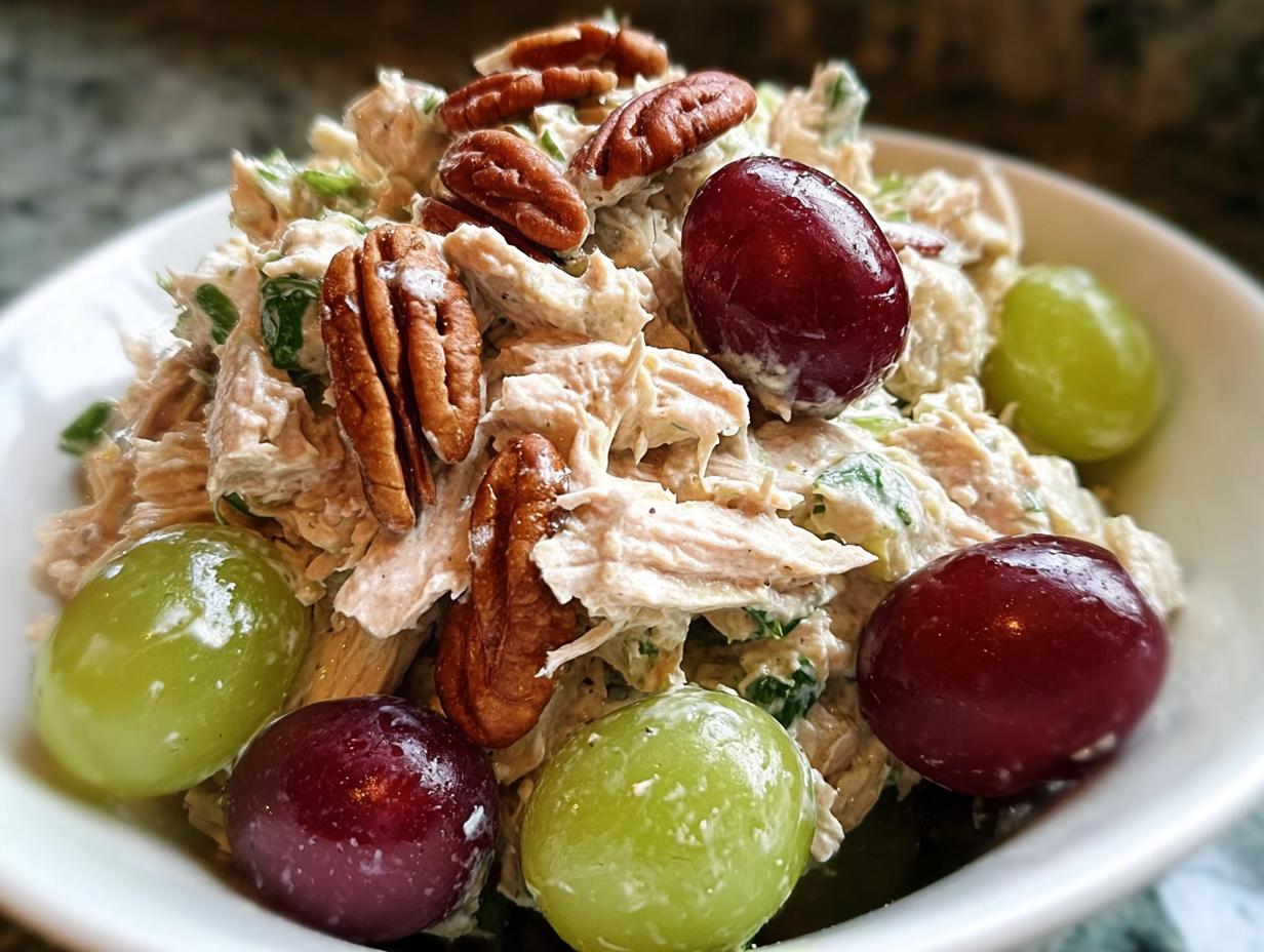 Chicken Salad Grapes Pecans