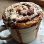 Cinnamon Roll Mug Cake