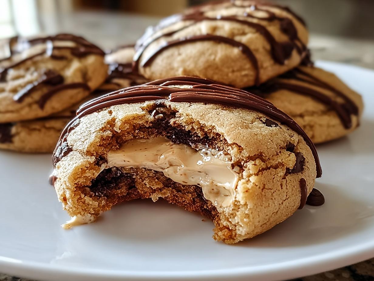Coffee Cheesecake Cookies