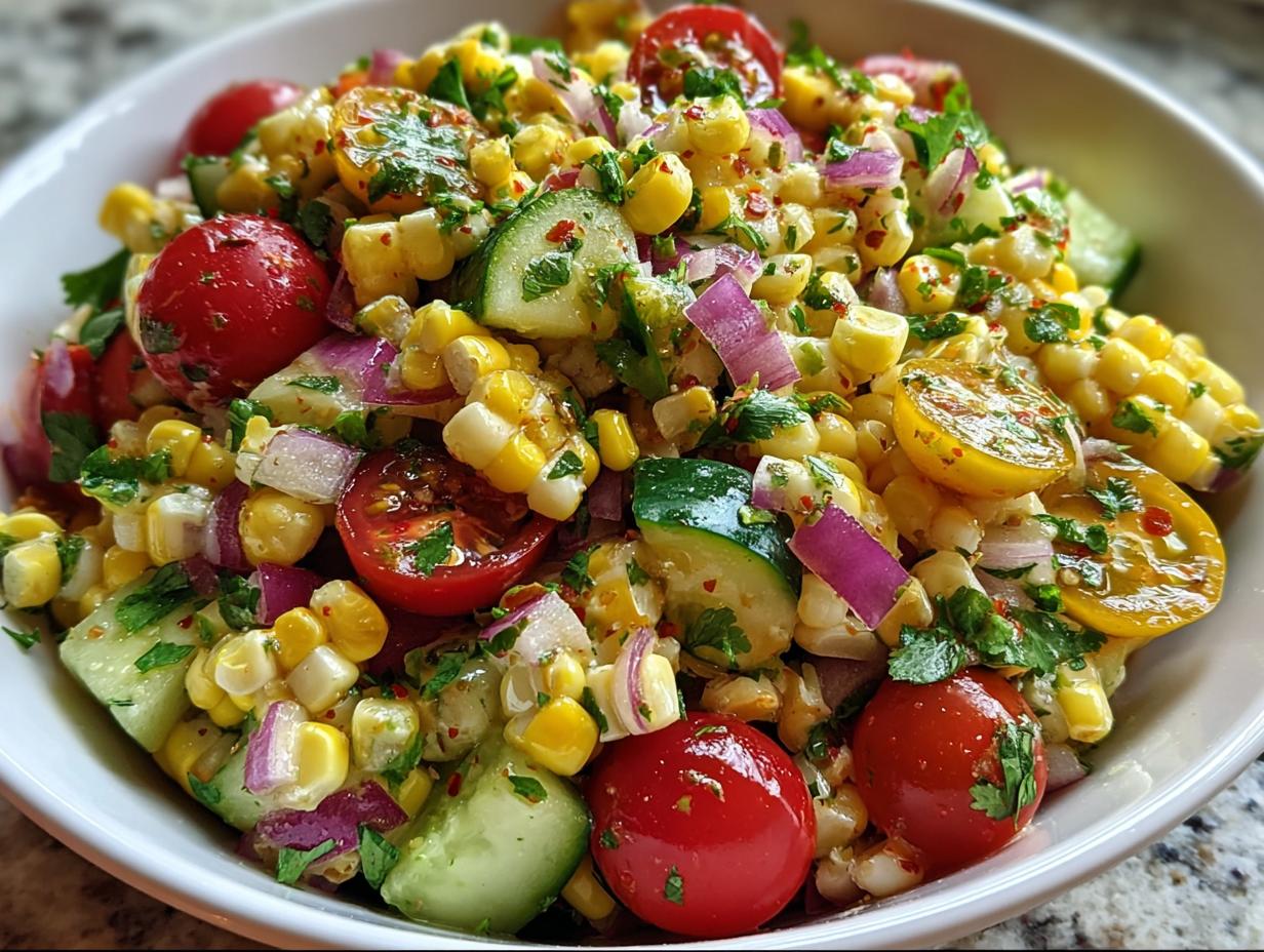Refreshing Corn Salad: 15-Minute Flavor Burst - Corn Salad Refreshing - main visual representation