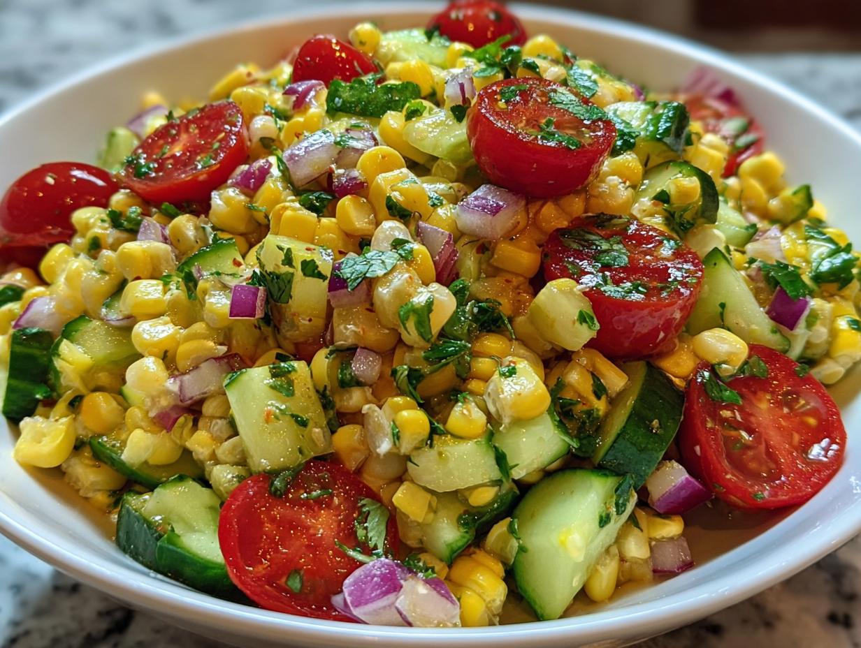 Refreshing Corn Salad: 15-Minute Flavor Burst - Corn Salad Refreshing - additional detail